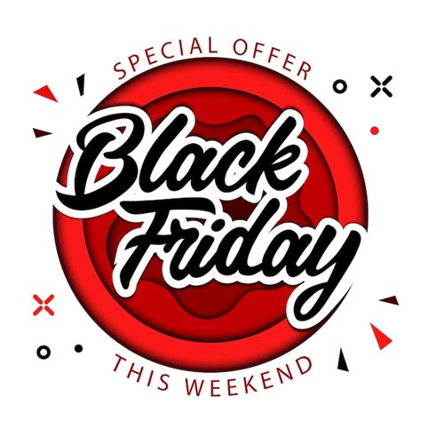 Premium Vector Black Friday Special Offer Only This Weekend Super