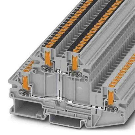 Phoenix Contact Grey Ptv Double Level Terminal Block V Rs