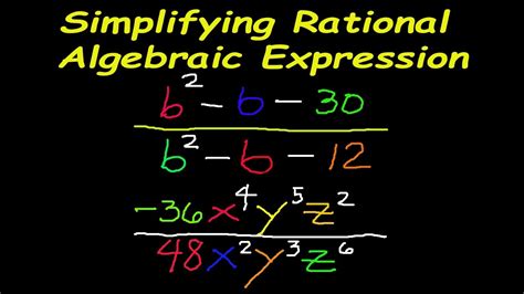 Algebraic Expressions Exercises