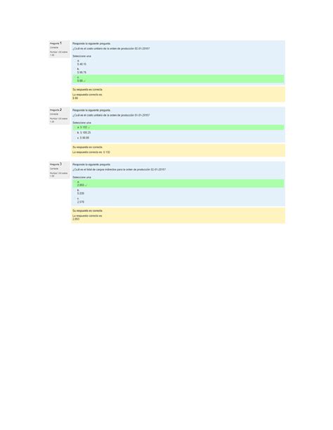 Examen Ordenes De Produccion Contabilidad De Costos Studocu