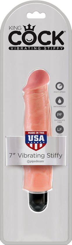 King Cock Realistische Vibrator 21 Cm Bol