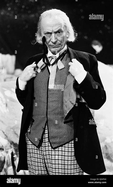 Actor William Hartnell The First Doctor Pictured During Rehearsals