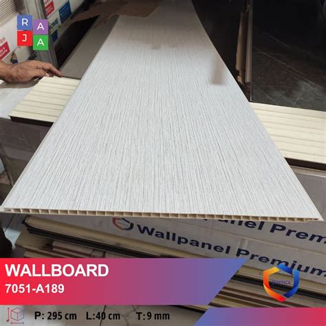 Jual Wallboard Panel Pvc Marmer Kayu Hiasan Dinding Lebar Cm Panjang