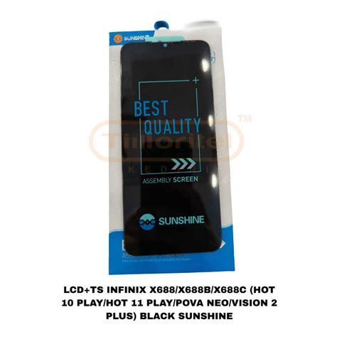 Jual LCD TS INFINIX X X B X C HOT PLAY HOT PLAY POVA NEO VISION PLUS BLACK