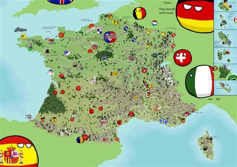 La France Carte De France Humour Politique Et Cartes