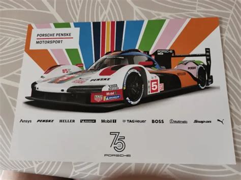 Carte H Du Mans Porsche Penske N Centenaire Le Mans H