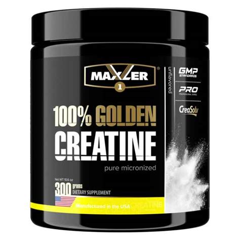 Креатин моногидрат Maxler 100% Golden Creatine 300 грамм — купить по ...