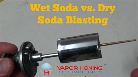 Wet Soda Blasting Carburetor Slide And Needle Vapor Honing Technologies Youtube