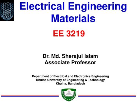 Ppt Electrical Engineering Materials Powerpoint Presentation Free