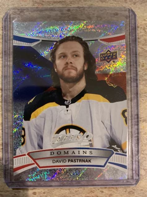 DOMAINES DE HOCKEY Mvp David Pastrnak 2022 23 Pont Supérieur Boston