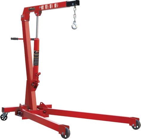 Torin T31002 Big Red Steel Engine Hoist Shop Crane With Foldable Frame