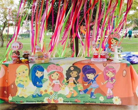 Strawberry Shortcake Birthday Party Ideas Photo Of Catch My Party