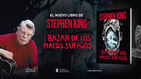 Booktrailer El bazar de los malos sueños de Stephen King YouTube