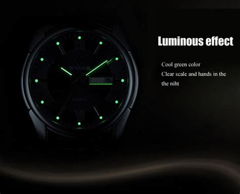 Men's Luminous Luxury Stainless Steel Strap Fashionable Brand Watch