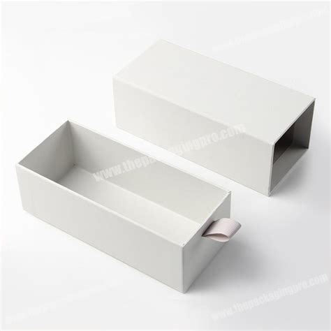 Fashion Plain White T Paper Boxes For Sunglass Packaging