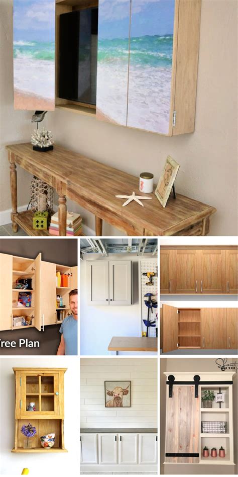 20 Cheap Diy Wall Cabinet Plans To Build Yourself - Diy Folly