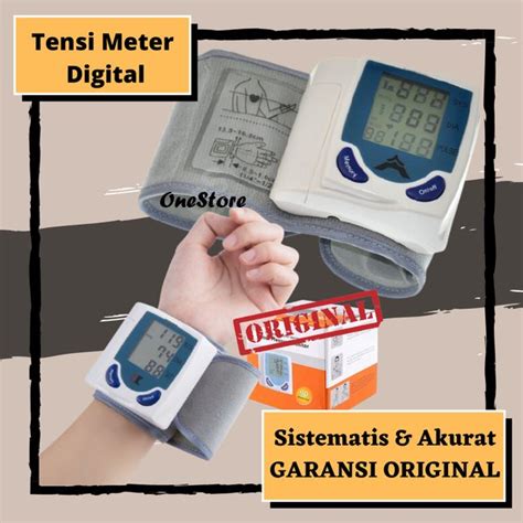 Jual Alat Pengukur Tekanan Darah Pergelangan Tangan Tensi Meter