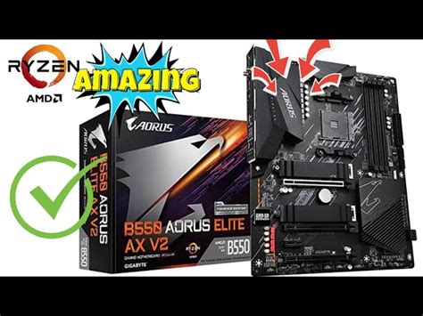 Dear Flatzgigabyte B Aorus Elite Ax V Amd Socket Am Atx