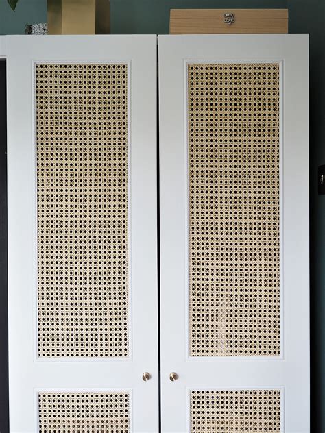 How To DIY Rattan Doors For IKEA Wardrobe IKEA Hackers Atelier Yuwa