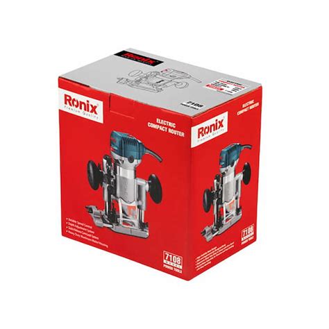 Ronix 7108 Electric Compact Router 710W 13000 33000RPM ZENIX Store LLC