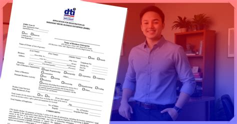 How To Apply For Dti Barangay Micro Business Enterprise Bmbe