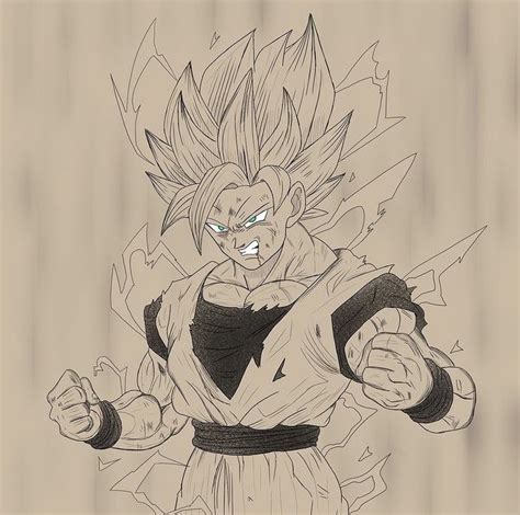 Pin By Klswood On Dragon Ball Dragon Ball Art Humanoid Sketch