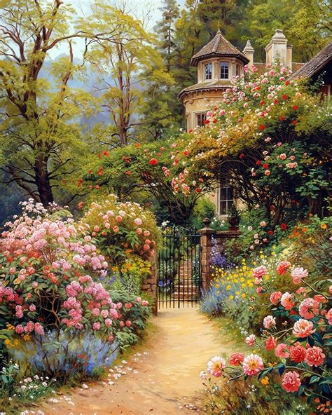 Solve The House Beyond The Gate Resize 12 To 195 Jigsaw Puzzle Online