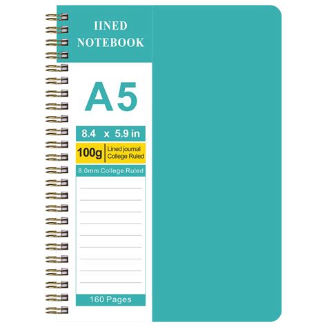 Clearance Maslvo Notebook Notebooks For School Spiral Notebook Notebook 5 Pieces Notebook 5 9