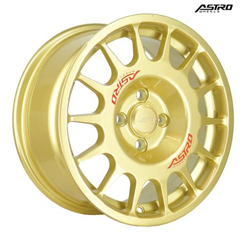 Jual Velg Rally Astro Corsa Ring 15x7 0 PCD 4x100 ET 38 Gold