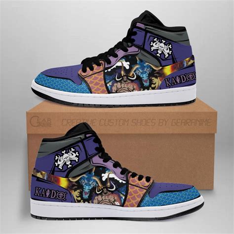 Yonko Dragon Kaido Jd S Sneakers Custom Anime One Piece Shoes Gearanime