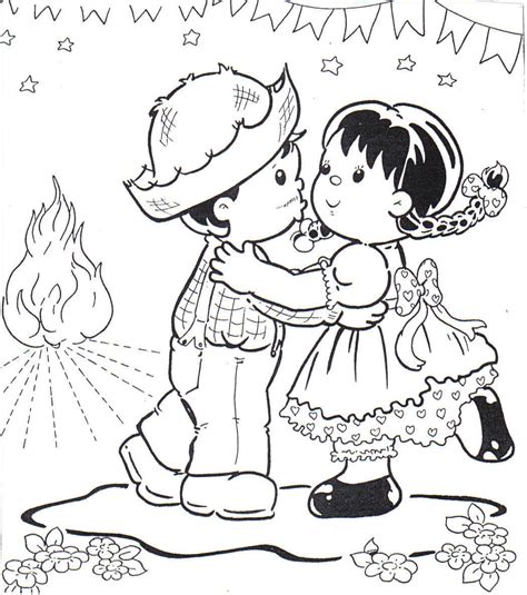 Desenhos De Festa Junina Para Colorir Desenhos E Riscos