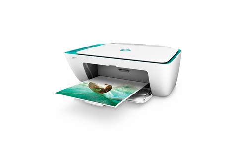 HP DeskJet 2635 NO INK Wireless Printer Green Teal Certified