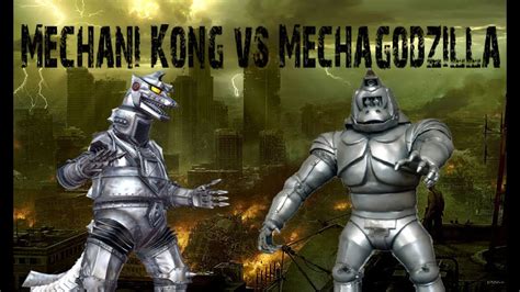 Mechani Kong Vs Mechagodzilla Stop Motion Movie Youtube