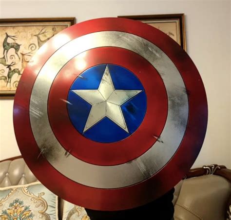 Captain America’s Shield Metal Captain America Shield Movie Prop ...