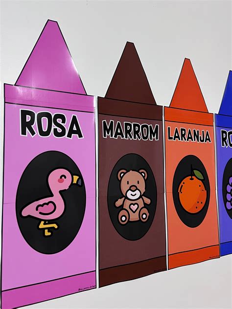 Lápis De Cor Em Inglês - Lápis cores- Port/Inglês – Na ponta do lápis