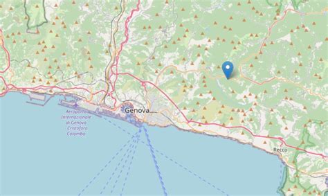 Terremoto In Liguria Scossa Di Magnitudo In Provincia Di Genova