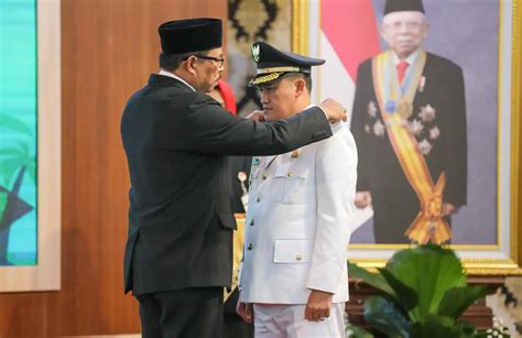 Mansur Hidayat Dilantik Sebagai Bupati Pemalang 2021 2026 Nana