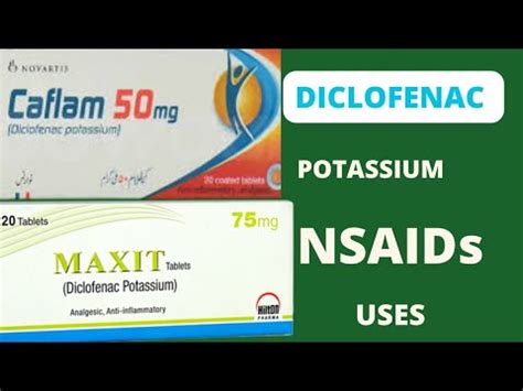 Diclofenac Potassium Mg Tablets Caflam Mg Tablets Uses