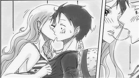 Nami X Luffy Kiss