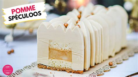 Recette de bûche pomme spéculoos facile et délicieuse pour Noël