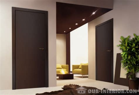 Двери венге в интерьере - эксклюзивно на Our-Interior.com