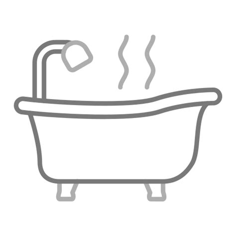 Hot Tub Generic Grey Icon