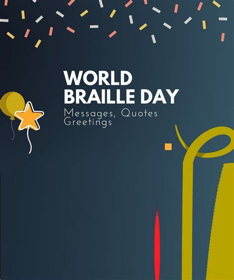 World Braille Day: 150+ Wishes, Quotes, Messages, Captions, Greetings, Images | World braille ...