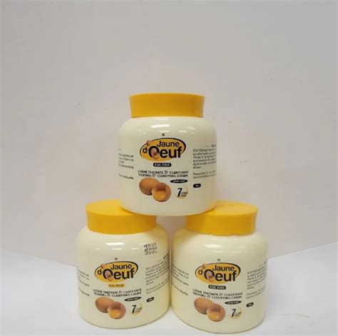 Jaune Doeuf 7 Day Extra Fort Body Cream 300g Jaune Dœuf Egg Yolk Km Boutiques