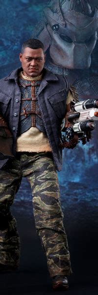 Predator Noland In Predator Costume In Action Figure Hot Toys Mms