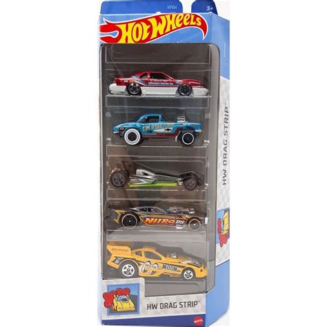 Set Masinute Hot Wheels HW Drag Strip HTV54 1 64 5 Modele Noriel