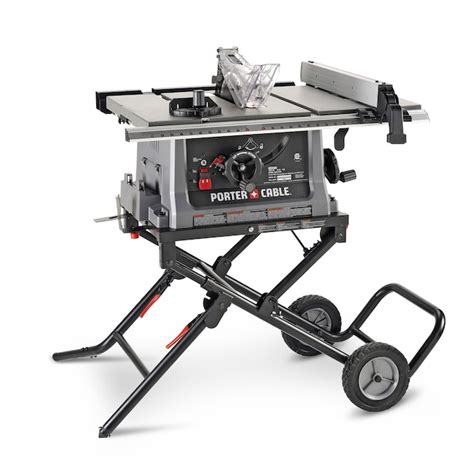 Porter Cable 10 In Carbide Tipped Blade 15 Amp Table Saw In The Table Saws Department At