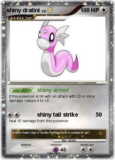 Pokémon shiny dratini 6 6 - shiny armor - My Pokemon Card