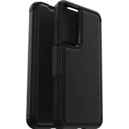 Otterbox Strada Black Leather Wallet Case For Samsung Galaxy S Plus