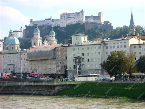 Premium Photo | View of the medieval castle and city salzburg austria